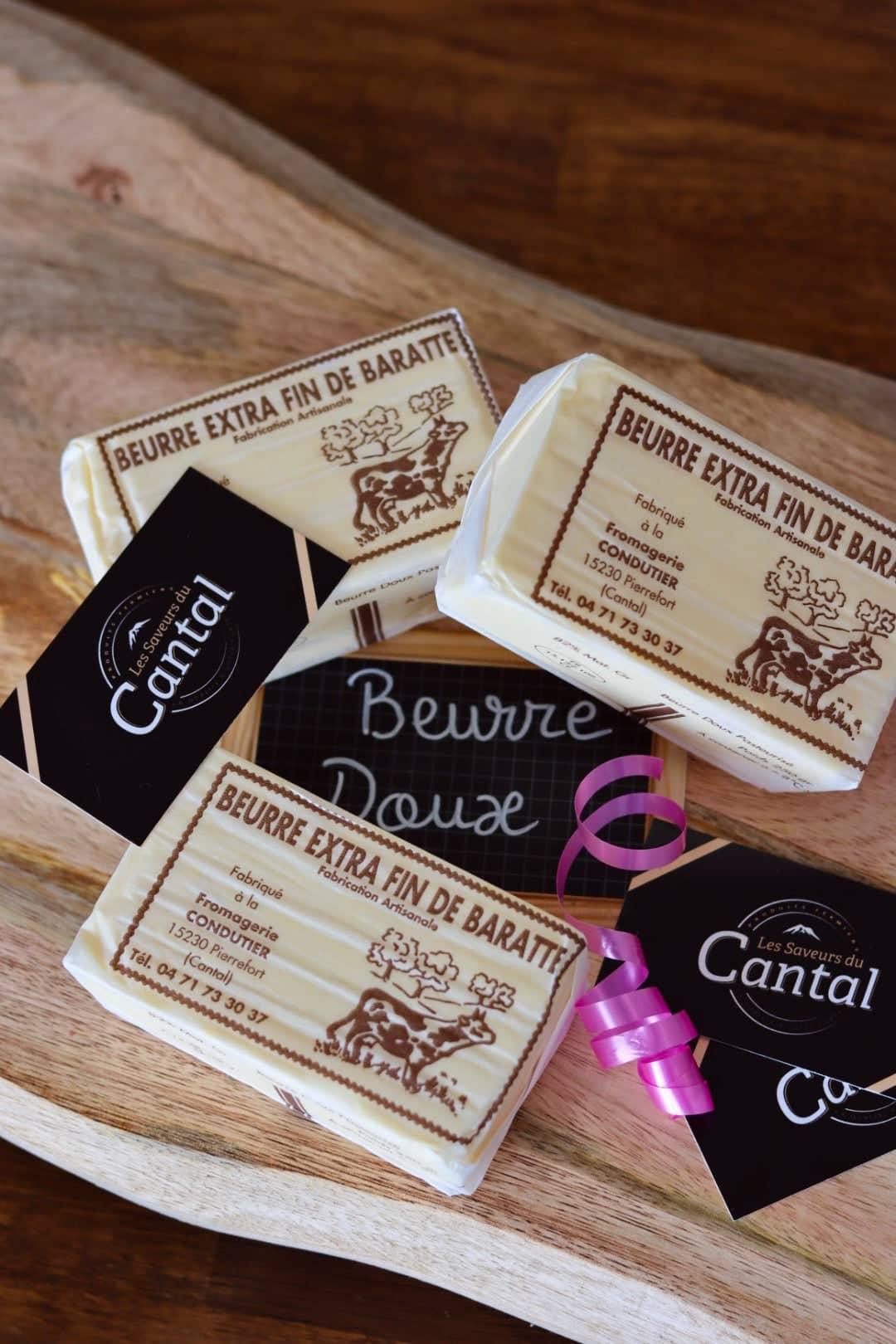 
                  
                    Beurre Doux - Les Saveurs du Cantal 
                  
                
